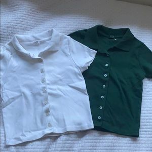 Brandy Melville cute polo shirts